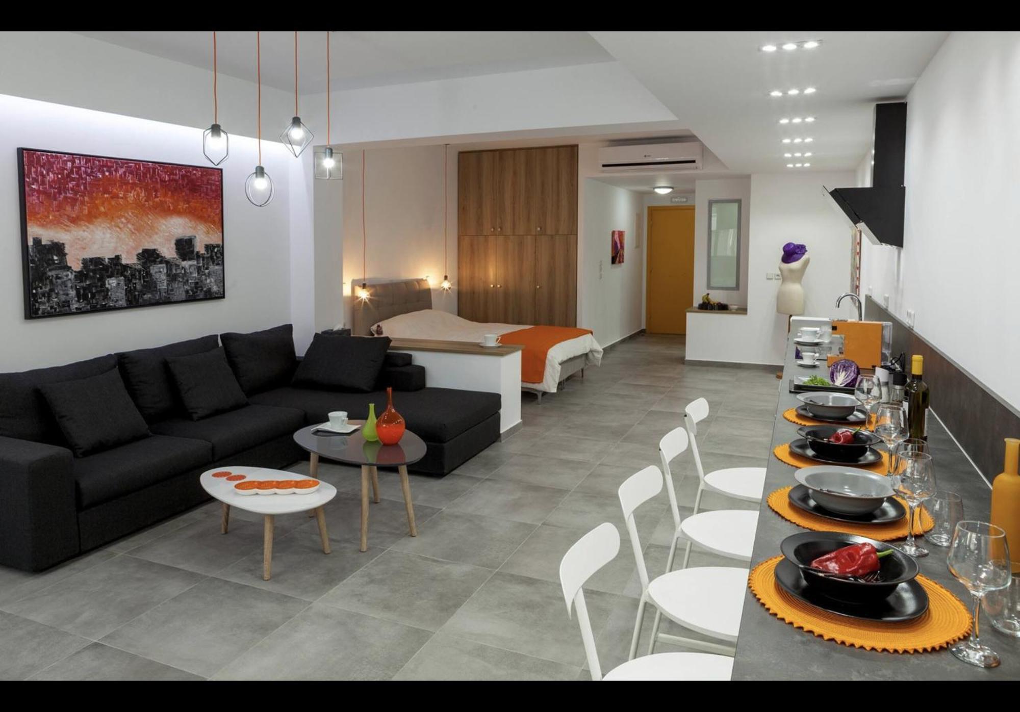 Hermes Apartments Athene Buitenkant foto
